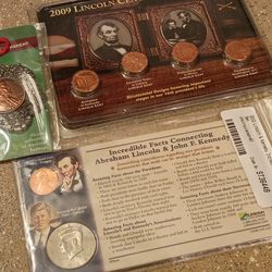 New - Uncirculated Lincoln Coin bundle