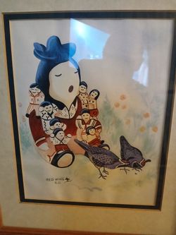 Native American Red Wing E.D. Print