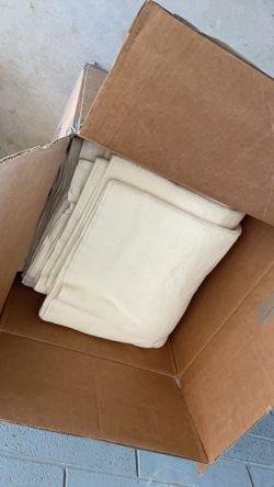 Big box of Suite Touch Bath Towels Cream from Pro Sports Team