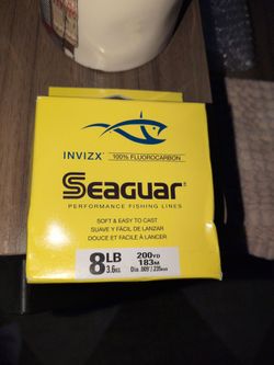 Seaguar performance fishing line