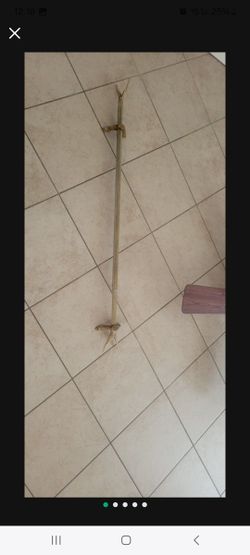 Curtain rod made with deer Antlers