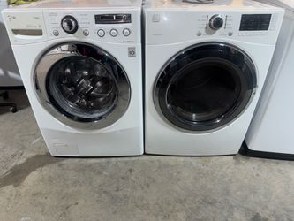 LG Washer and gas Dryer working 3 Month Warranty we Deliver