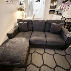 Gray Modern Taupe Sectional Sofa
