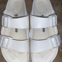 White Birkenstock Size 40 