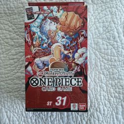 One Piece Starter Deck Ex ST-31 Red Monkey D Luffy