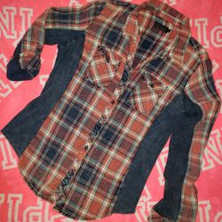 Ci Sono Plaid Shirt