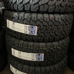 LT285/70/17 BF Goodrich KO2- New Tires