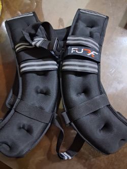 FUFF Weighted Vest for Men and Women - Black (15 Lb) 