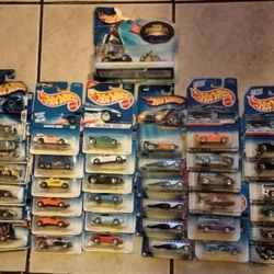 Hot Wheel Blue Cards 