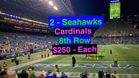 Seahawks Cardinals Tickets
