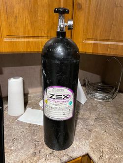 Zex/Nos nitrous bottles