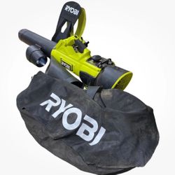 RYOBI  40V Cordless Jet Fan Blower/Leaf Mulcher/Vacuum (Tool Only)