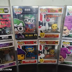 Autograph Voice Actor FUNKO POPS! Certified And Brand New In Soft Protectors 