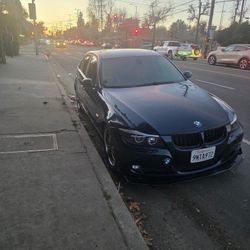 08 Bmw 328! Titulo Salvage Millas 127456 Aprueva Mecanica Color Azul Marino 