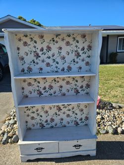 Shabby Chic Curio Cabinet