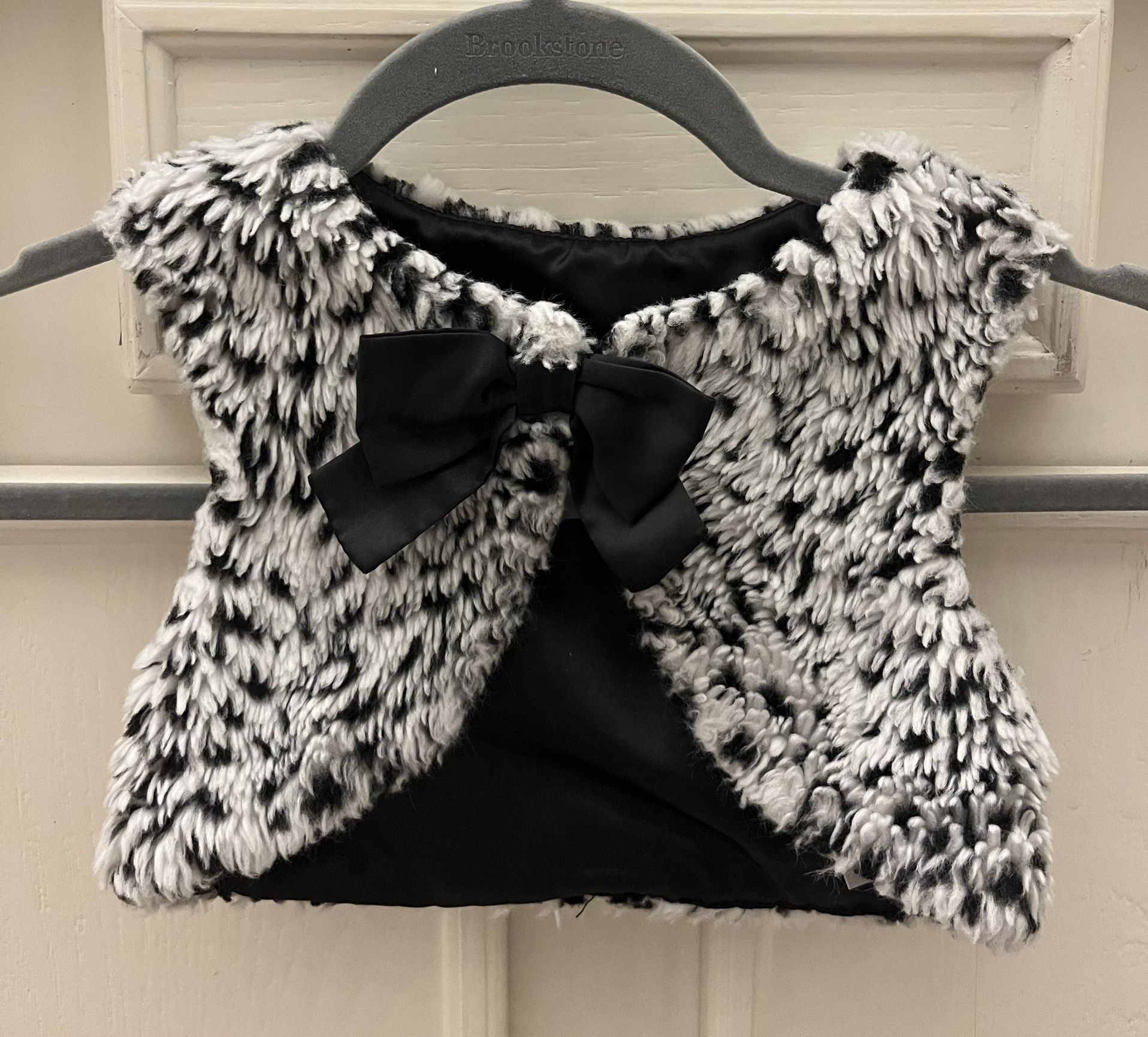 Cat & Jack Faux Fur Vest 3T