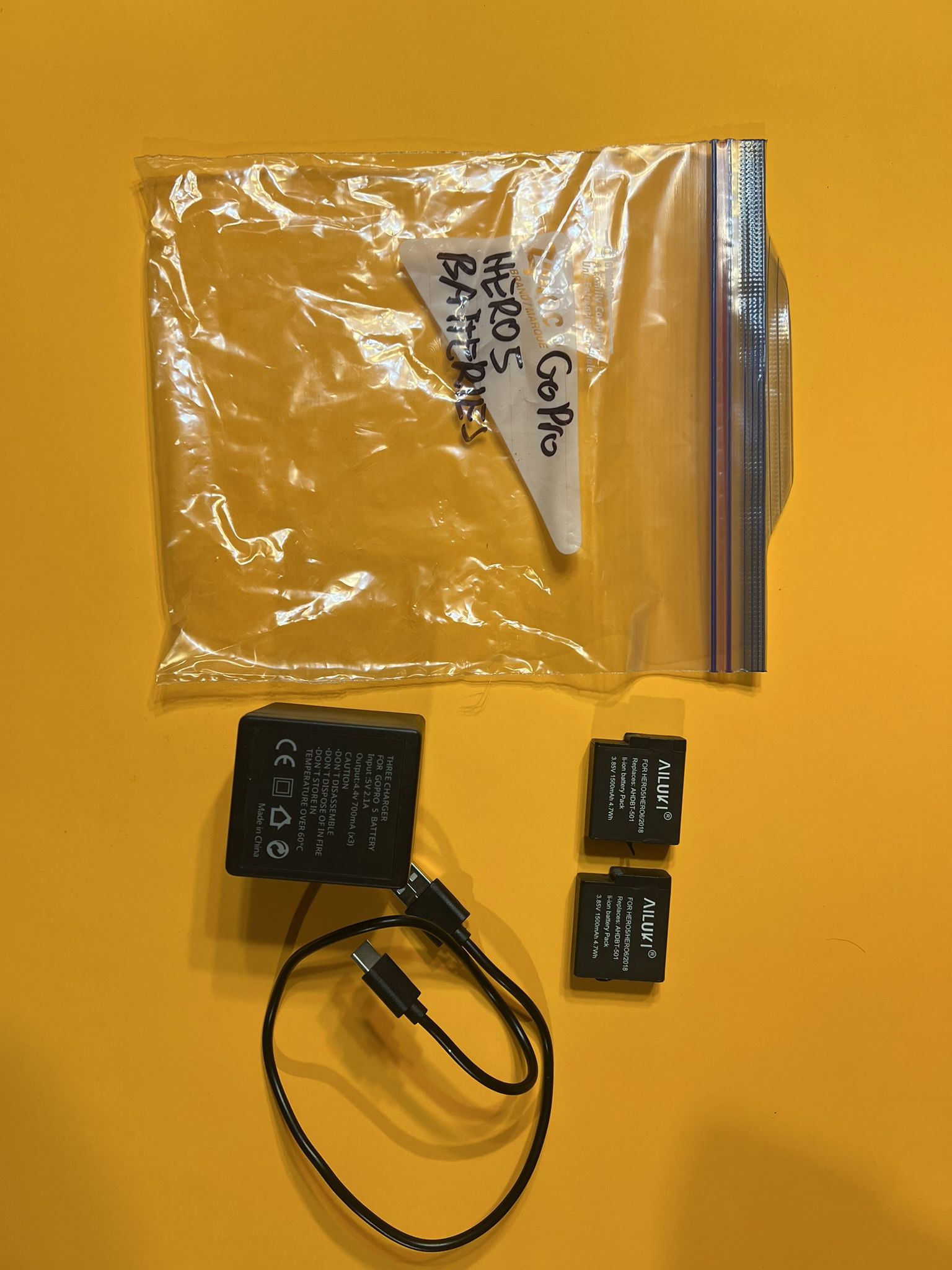 Go Pro Hero 5 batteries 