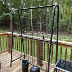 Patio Decorative Plant Rack