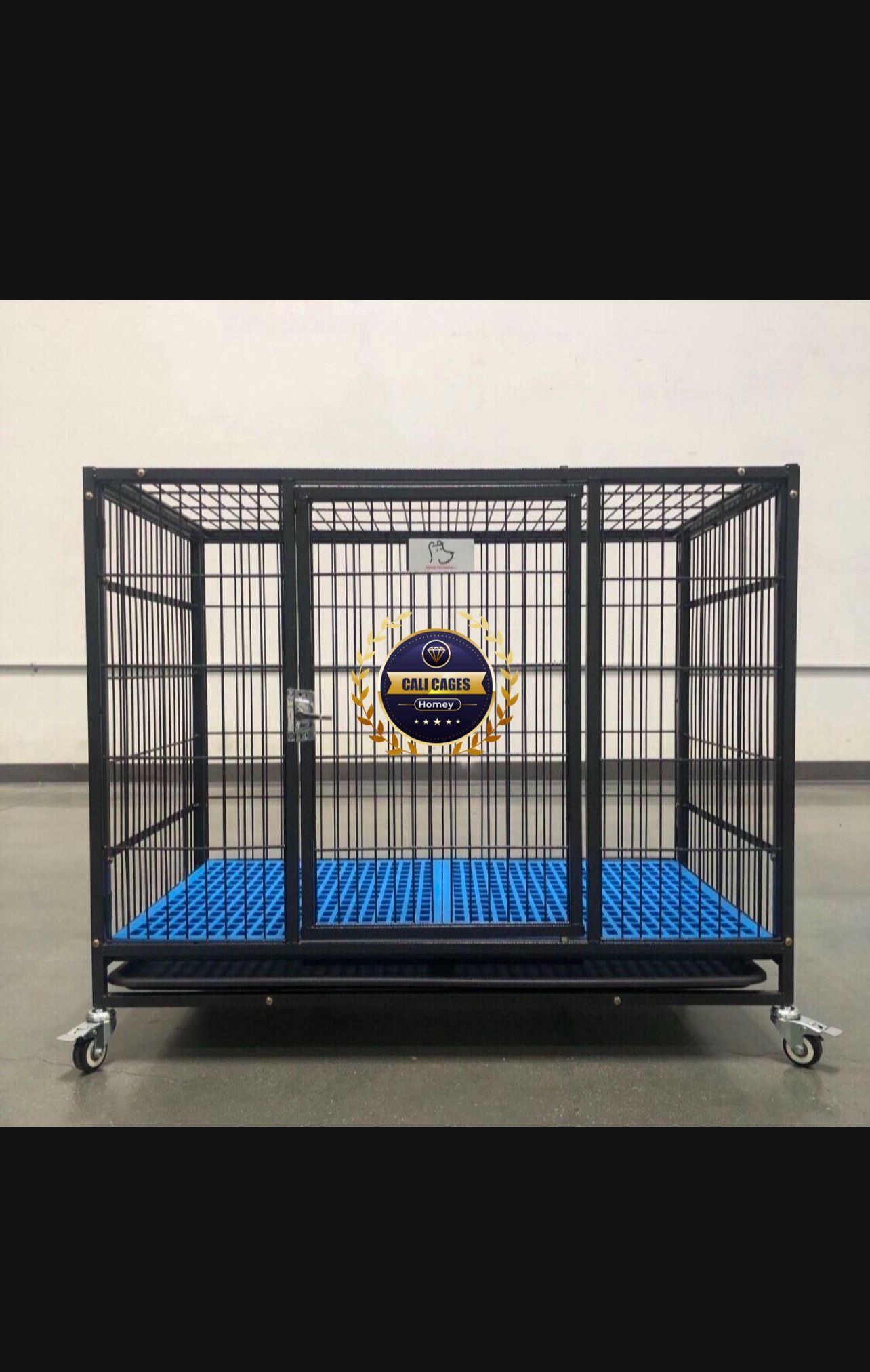 Dog Pet Cage Kennel Size 37 Medium With Grid And Tray New In Box