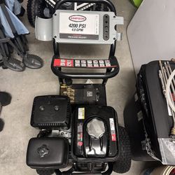 Simpson PS4240 PowerShot Gas Pressure Washer Powered by Honda GX390, 4200 PSI