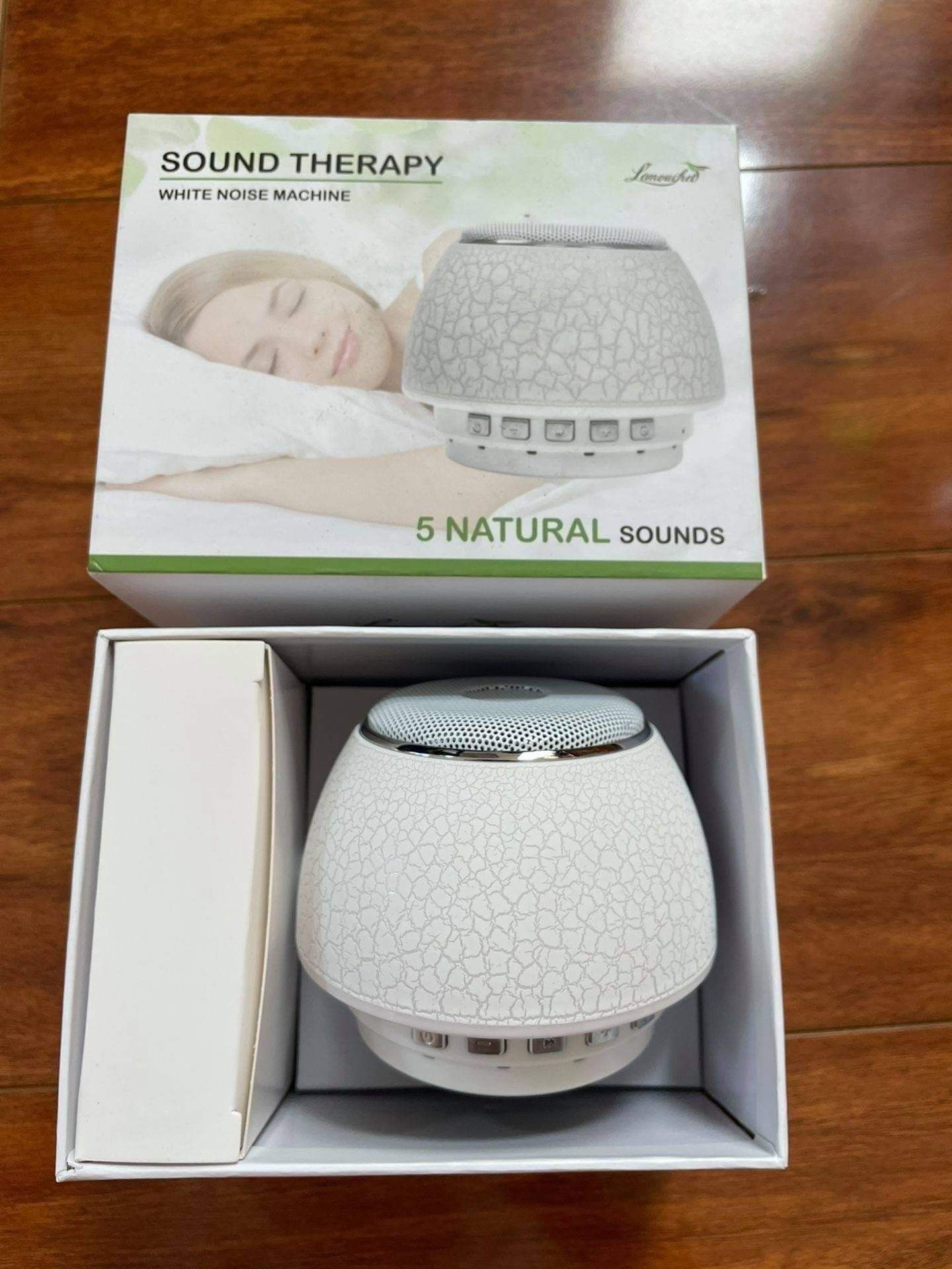 L'émouchet Mini Sleep Sound Machine with Nature Sounds, White Noise