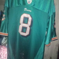 Miami Dolphins Dante Culpeper Signed Jersey 
