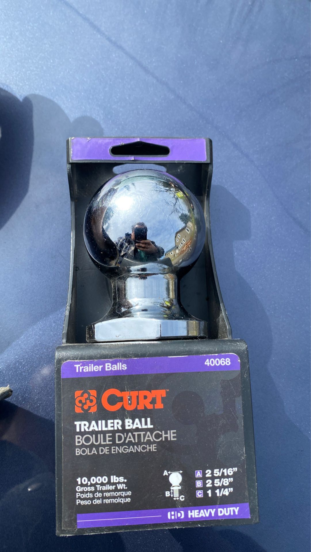 Curt trailer ball