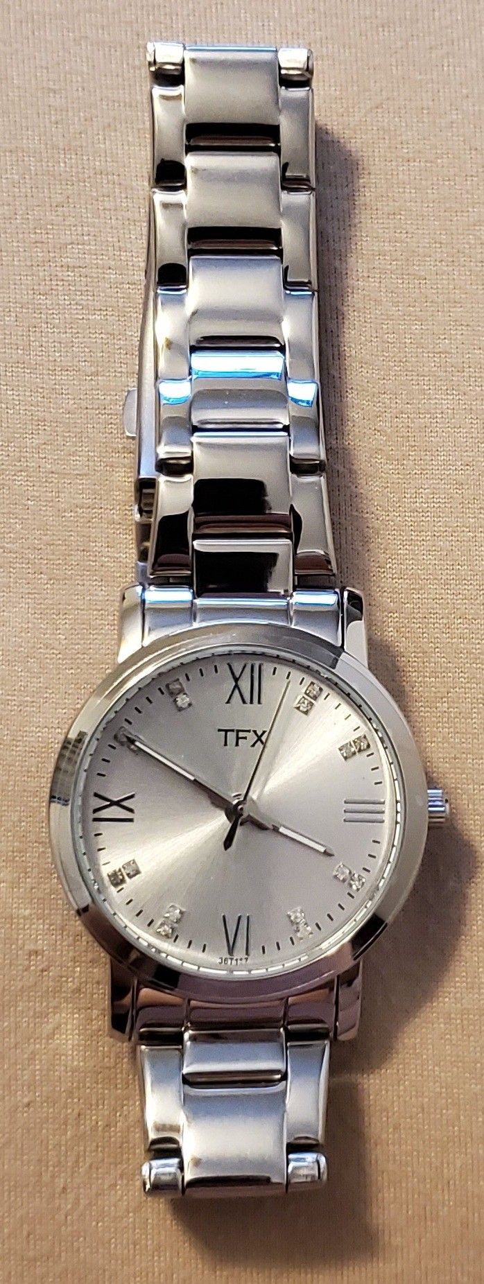 TFX by Bulova 36T117 Women's Silver Bracelet Watch Wrist Watch