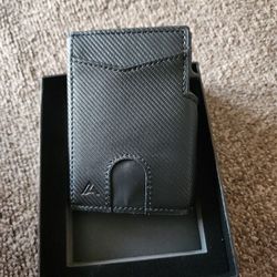 Latkwo Blk/Navy Blue Mens Wallet