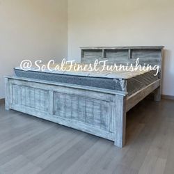 New King Bed And Mattress 