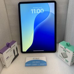 iPad Pro 11” 3 Gen- 128GB - Unlocked- Black- Babcock 