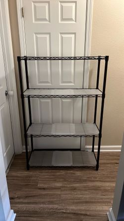 Industrial Utility Rack / Metal Shelf - 36” x 14” x 54”