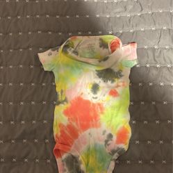 Handmade Tye Dye Onesie 