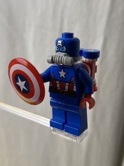 Lego Minifigure sh0228 Space Captain America 2016 Avengers Avenjet Space Mission (Rare Collectors Item!)