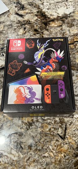 Nintendo Switch OLED Pokemon Scarlet and Violet Edition
