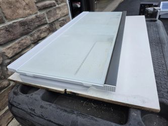 Samsung RF23A9071 Upper Glass Refrigerator Shelf Assembly - Fridge Replacement Part
