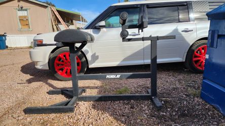 Pendlay Hyper Extenstion Sit Up Machine