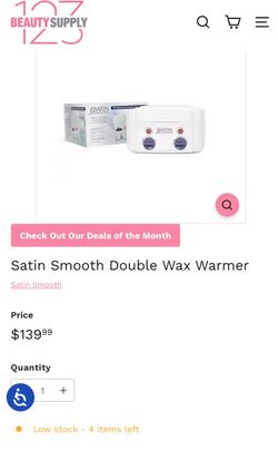 Professional double wax warmers