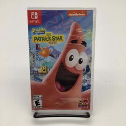 *NEW* & *SEALED* SpongeBob SquarePants - A Patrick Star Game - Nintendo Switch