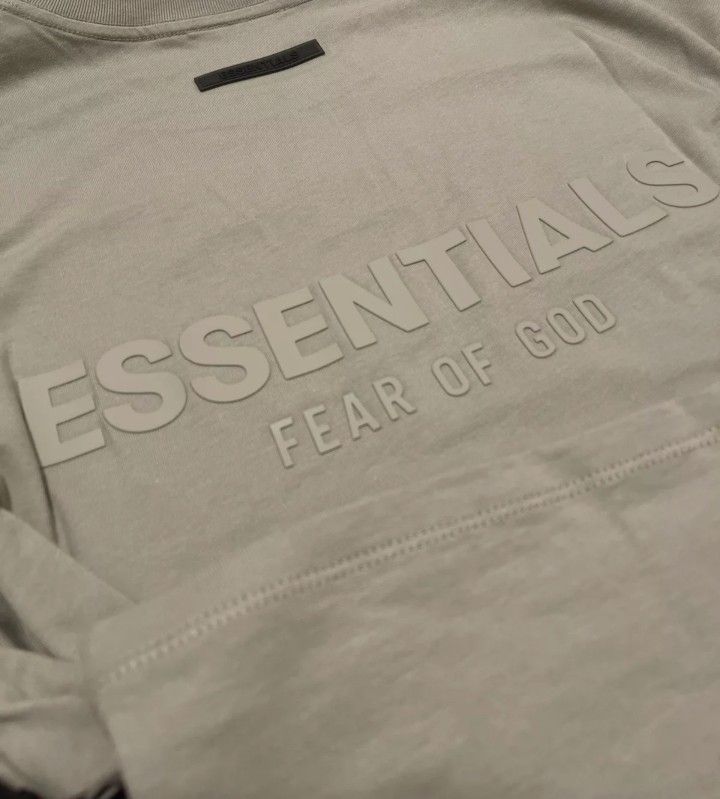Fear Of God FOG Essentials Pistachio XXL 2XL T Shirt