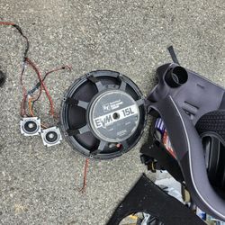 2 15" EV & Amplifier 
