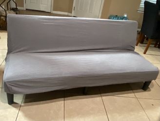 Gray Futon Sofa Bed