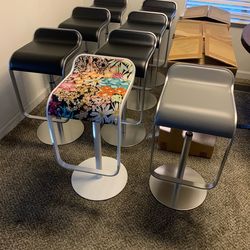 Genuine Lapalma LEM Piston Stool Modern Design MADE IN ITALY