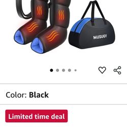 Leg Massager With Heat And Compression 