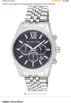Valentines Michael Kors Lexington Chronograph Watch MK8280