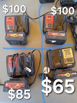 Dewalt Mac tools battery and charger buy sale trade
