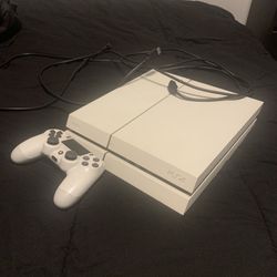 White PS4