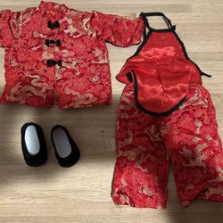 American Girl Doll Chinese  New Year Outfit