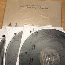 Attack On Titan Original Soundtrack Mispress Green And Black Vinyl