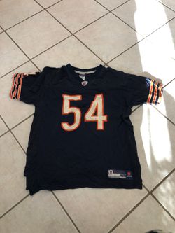 BRIAN URLACHER 54 youth jersey XL Reebok